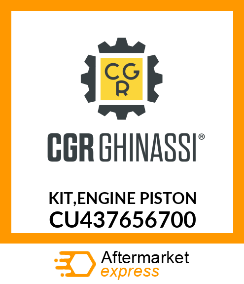 KIT,ENGINE PISTON CU437656700