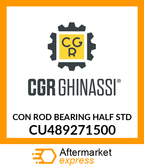 CON ROD BEARING HALF STD CU489271500