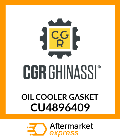 OIL COOLER GASKET CU4896409