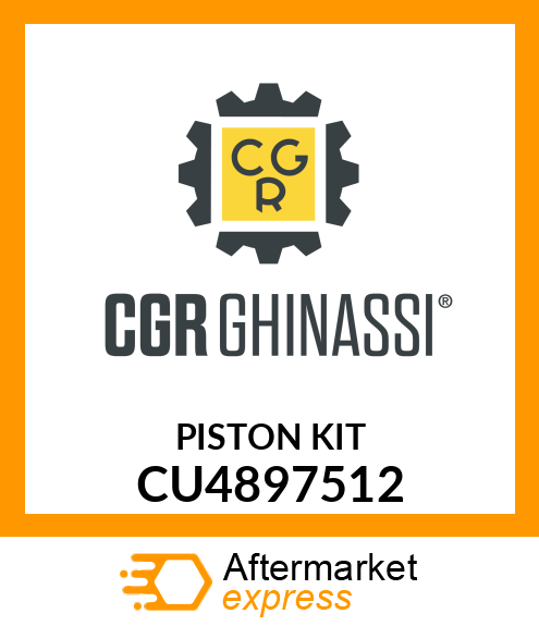 PISTON KIT CU4897512