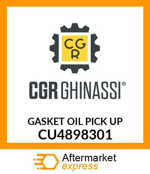 GASKET OIL PICK UP CU4898301