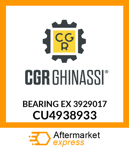 BEARING EX 3929017 CU4938933