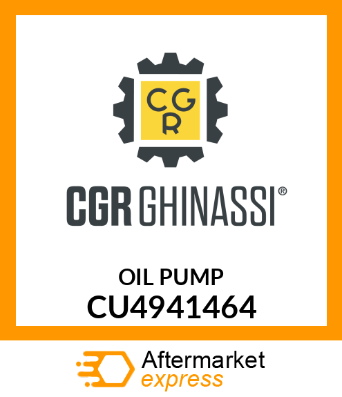 OIL PUMP CU4941464