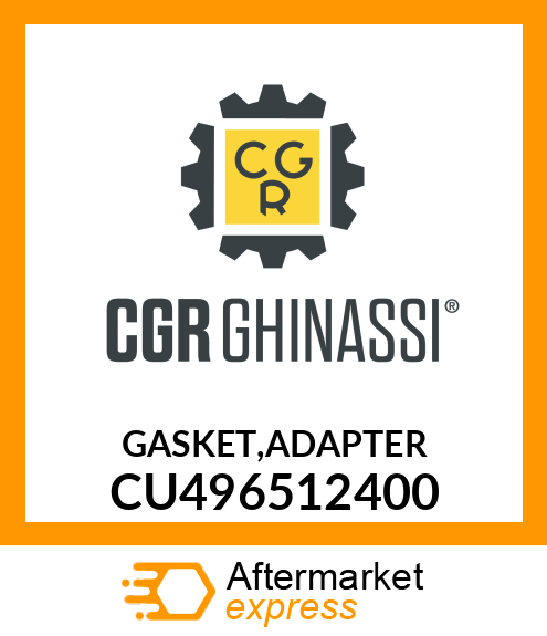 GASKET,ADAPTER CU496512400