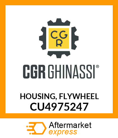 HOUSING, FLYWHEEL CU4975247