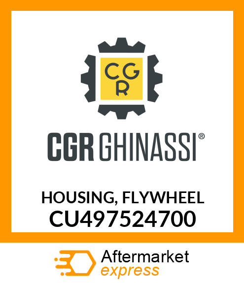 HOUSING, FLYWHEEL CU497524700