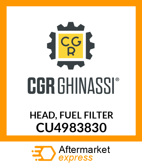 HEAD, FUEL FILTER CU4983830