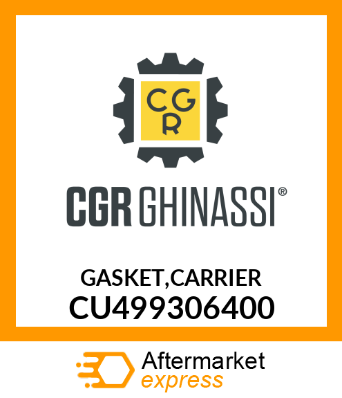 GASKET,CARRIER CU499306400