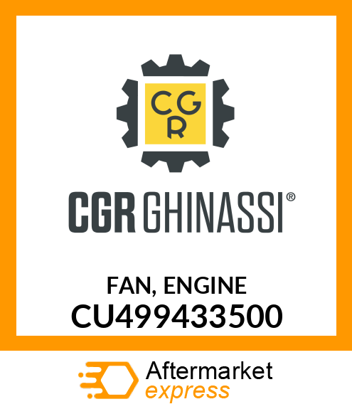 FAN, ENGINE CU499433500