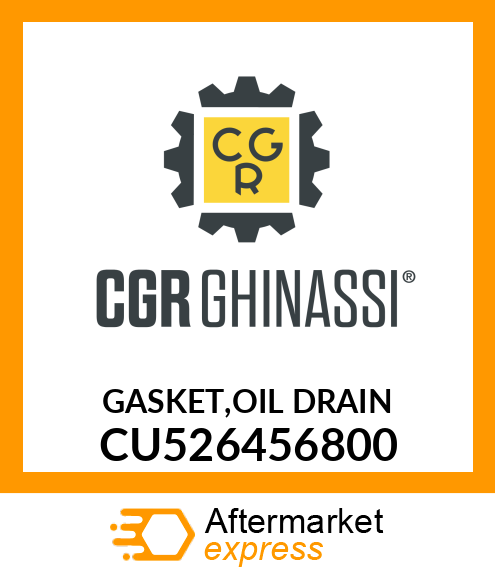 GASKET,OIL DRAIN CU526456800