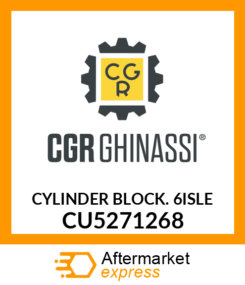 CYL. BLOCK (6ISLE) CU5271268