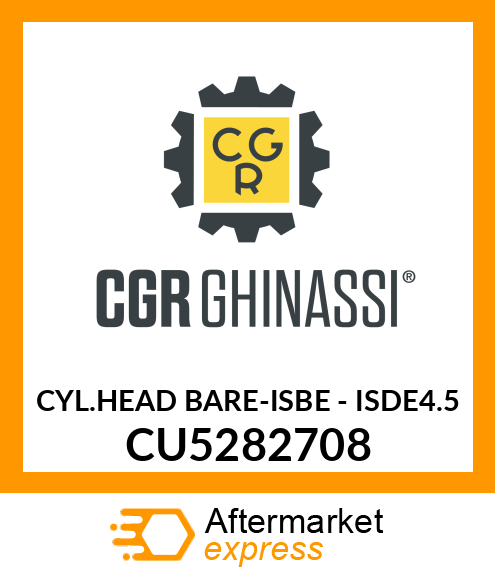 CYL.HEAD (BARE-ISBE - ISDE4.5) CU5282708