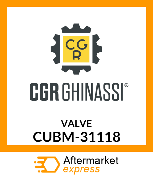 VALVE CUBM-31118