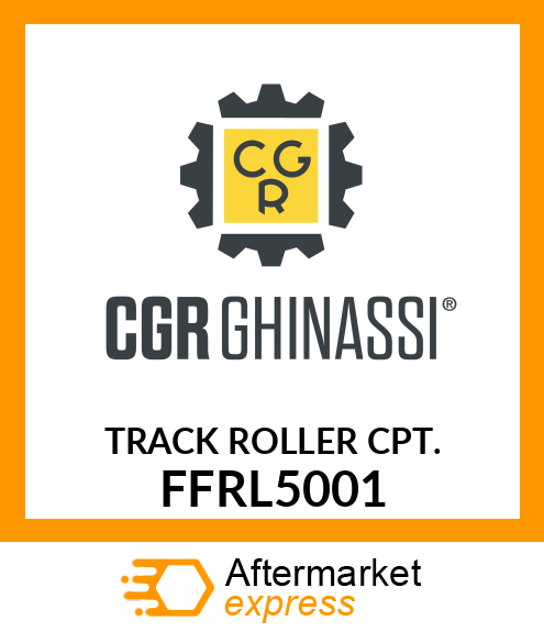 TRACK ROLLER CPT. FFRL5001