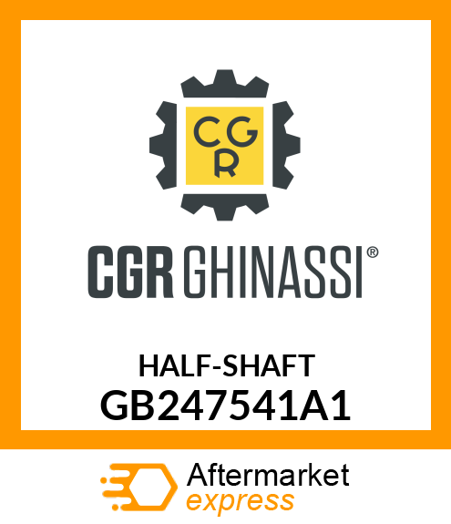 HALF-SHAFT GB247541A1