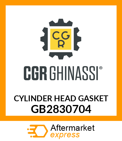 CYLINDER HEAD GASKET GB2830704