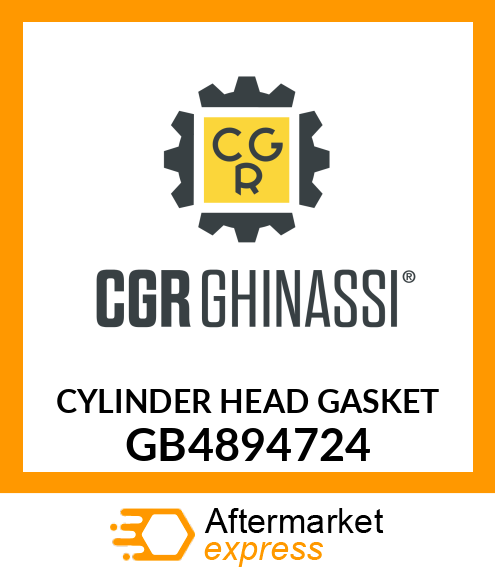 CYLINDER HEAD GASKET GB4894724