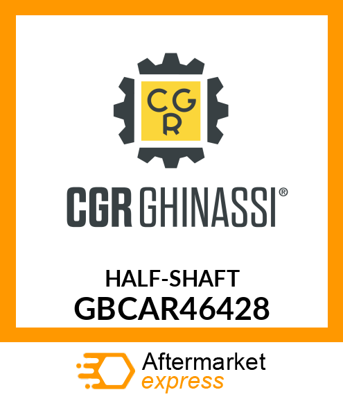 HALF-SHAFT GBCAR46428