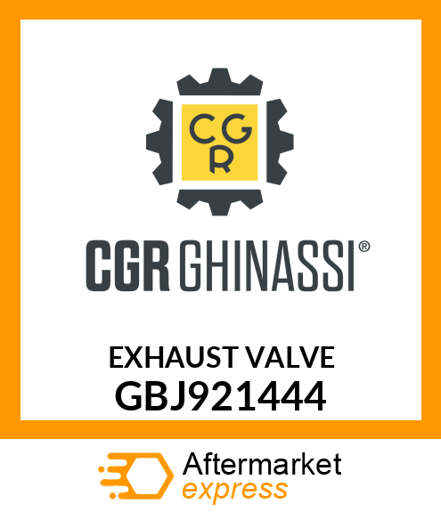 EXHAUST VALVE GBJ921444