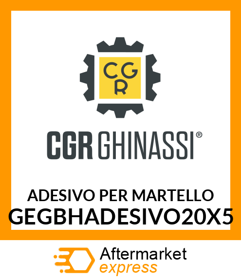 ADESIVO PER MARTELLO GEGBHADESIVO20X5