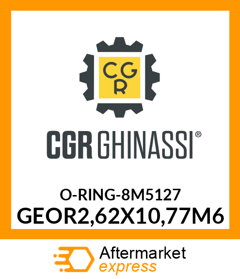 O-RING GEOR2,62X10,77M6