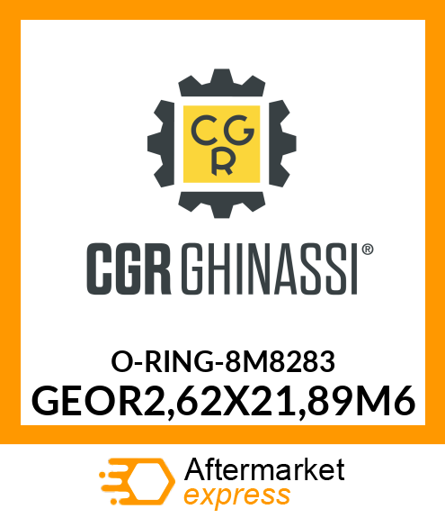 O-RING - 8M8283 GEOR2,62X21,89M6