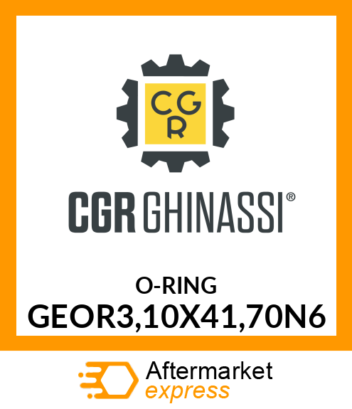 O-RING GEOR3,10X41,70N6