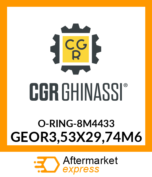 O-RING-8M4433 GEOR3,53X29,74M6