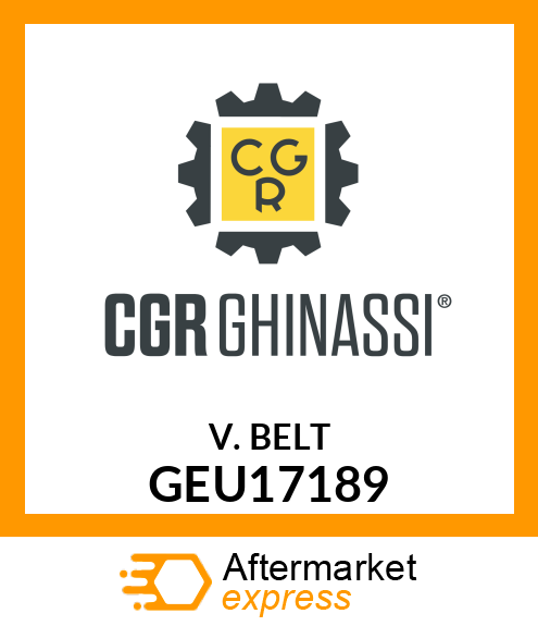 V. BELT GEU17189