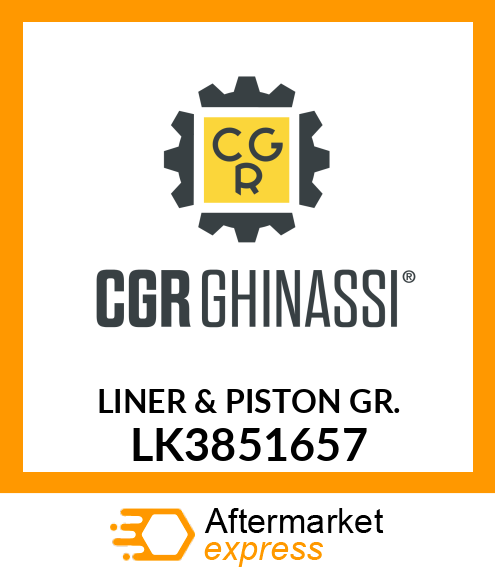 LINER & PISTON GR. LK3851657