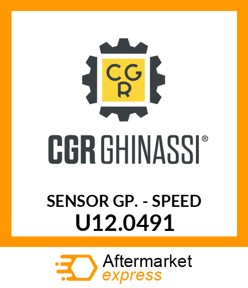 SENSOR GP. - SPEED U12.0491