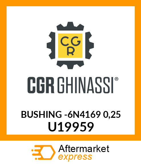 BUSHING -6N4169 0,25 U19959