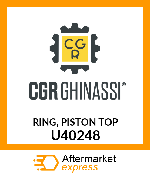 RING, PISTON TOP U40248