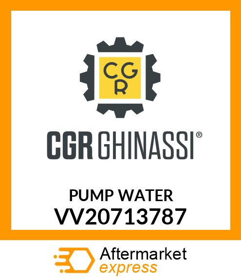 PUMP WATER VV20713787