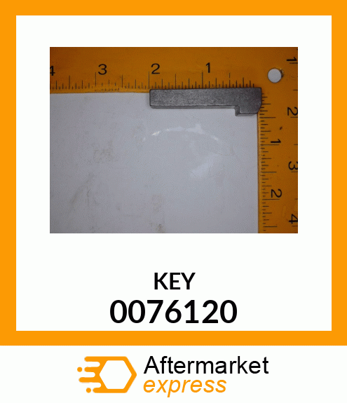 Spare part 0076120 + KEY