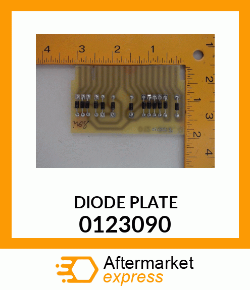 Spare part 0123090 + DIODE_PLATE