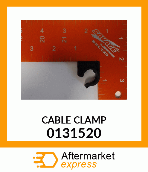 Spare part 0131520 + CABLE_CLAMP