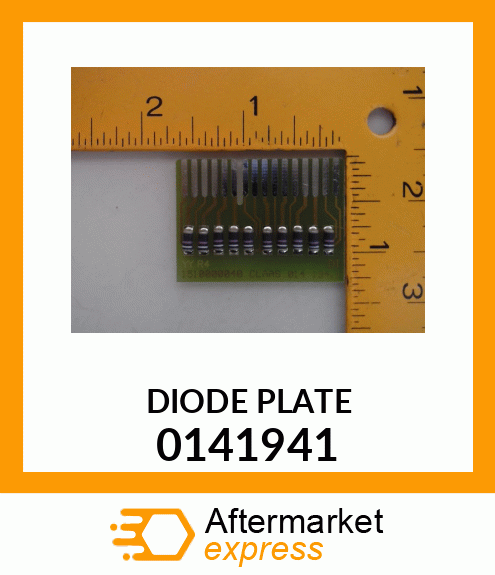 Spare part 0141941 + DIODE_PLATE