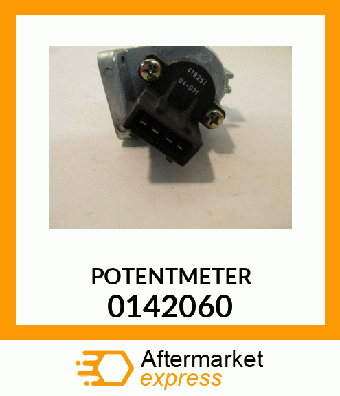 Spare part 0142060 + POTENTMETER