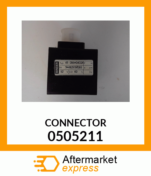 CONNECTOR 0505211