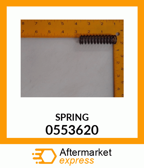 Spare part 0553620 + SPRING