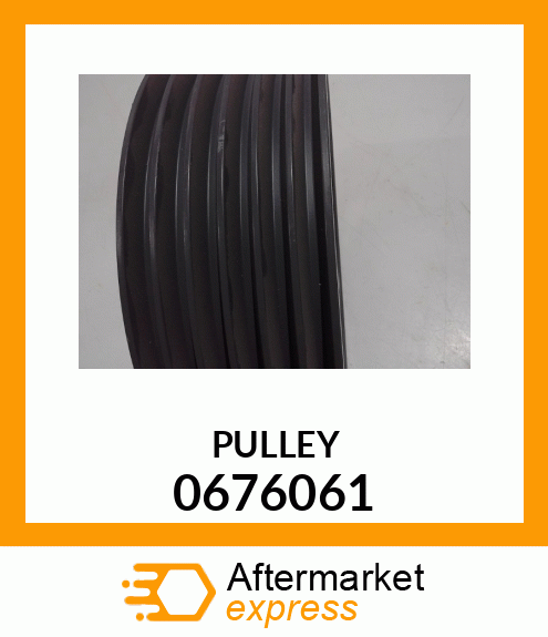 Spare part 0676061 + PULLEY