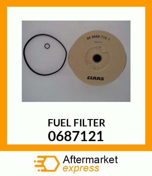 Spare part 0687121 + FUEL_FILTER