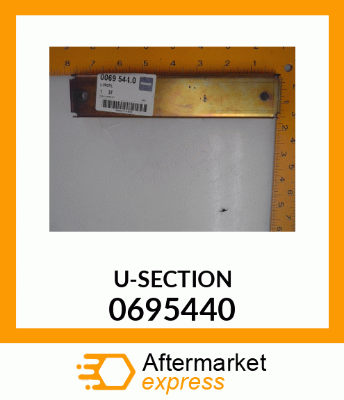 Spare part 0695440 + U-SECTION