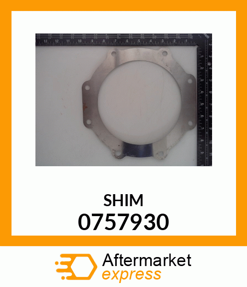 Spare part 0757930 + SHIM