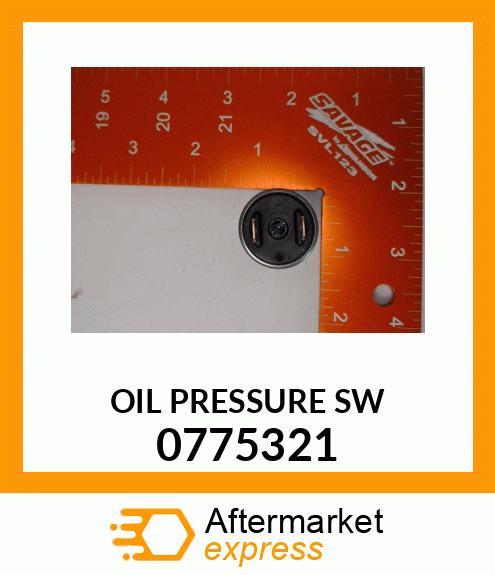 Spare part 0775321 + OIL_PRESSURE_SW