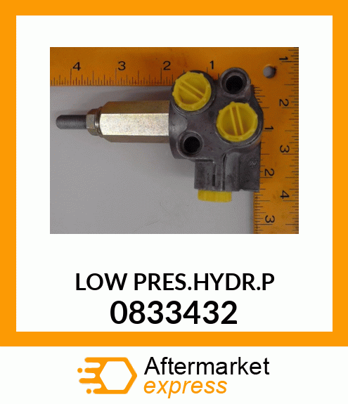 Spare part 0833432 + LOW_PRES.HYDR.P