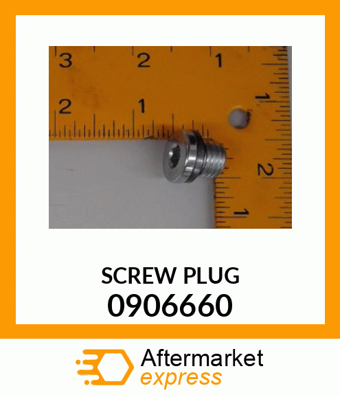 Spare part 0906660 + SCREW_PLUG