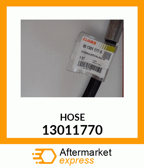 Spare part 13011770 + HOSE