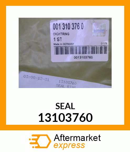 Spare part 13103760 + SEAL